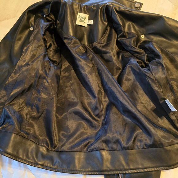 NWOT Princess Polly Moto Faux Leather Jacket - Picture 9 of 10